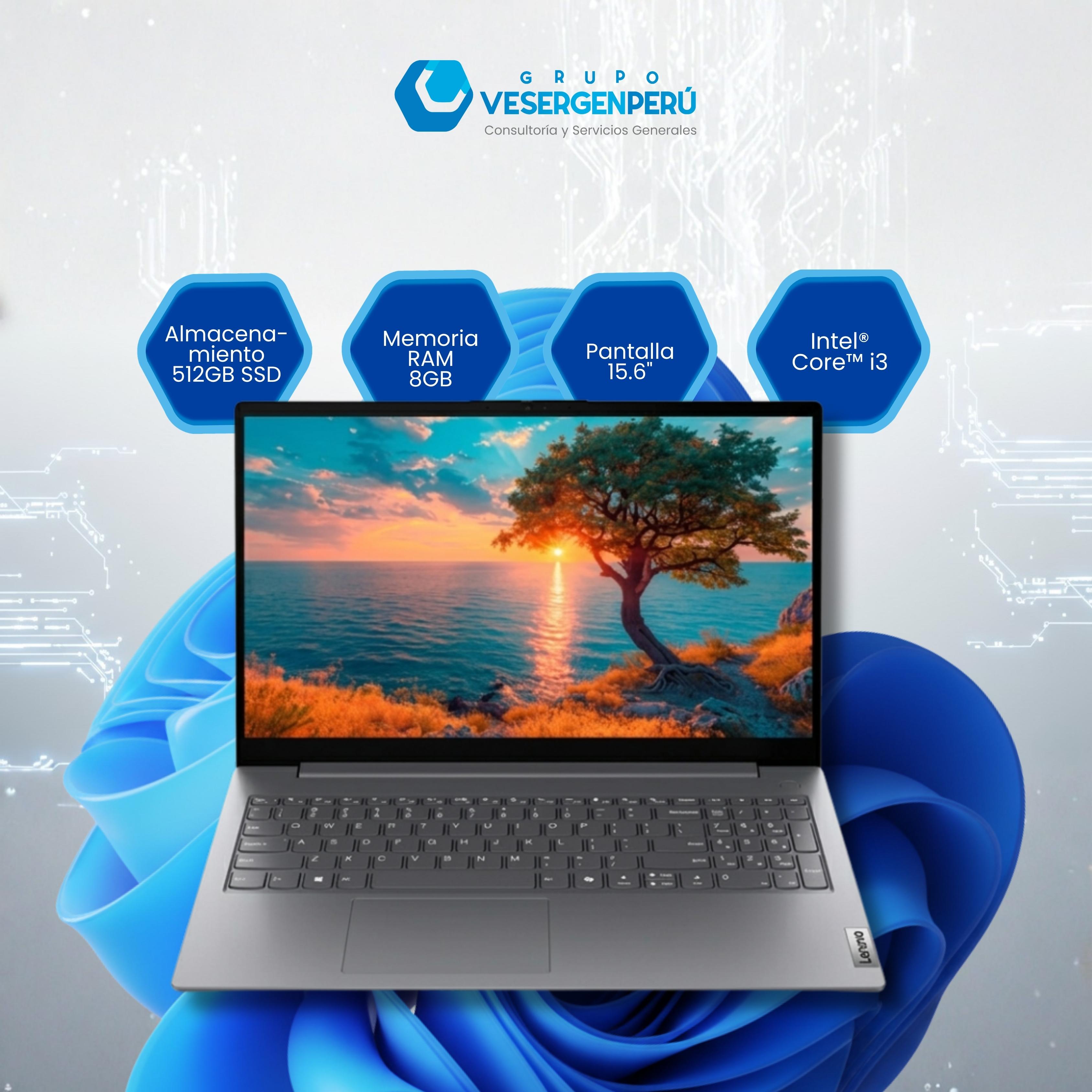 LAPTOP V15 G5 IRL CORE i3 1315U, 8GB, SSD M.2 512GB, 15.6 FHD COLOR LUNA GREY