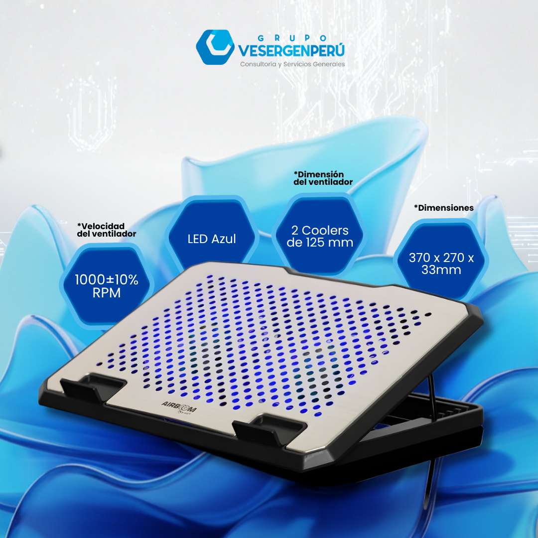 Base Cooler Laptop Airboom Boreal AB18