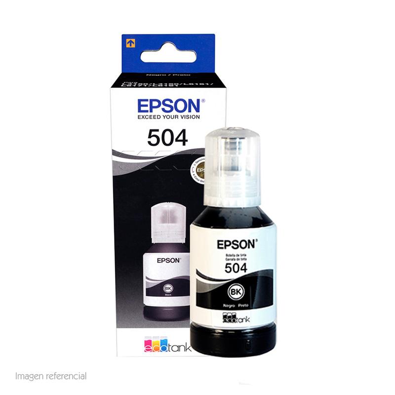 Tinta Epson 504 original Negro