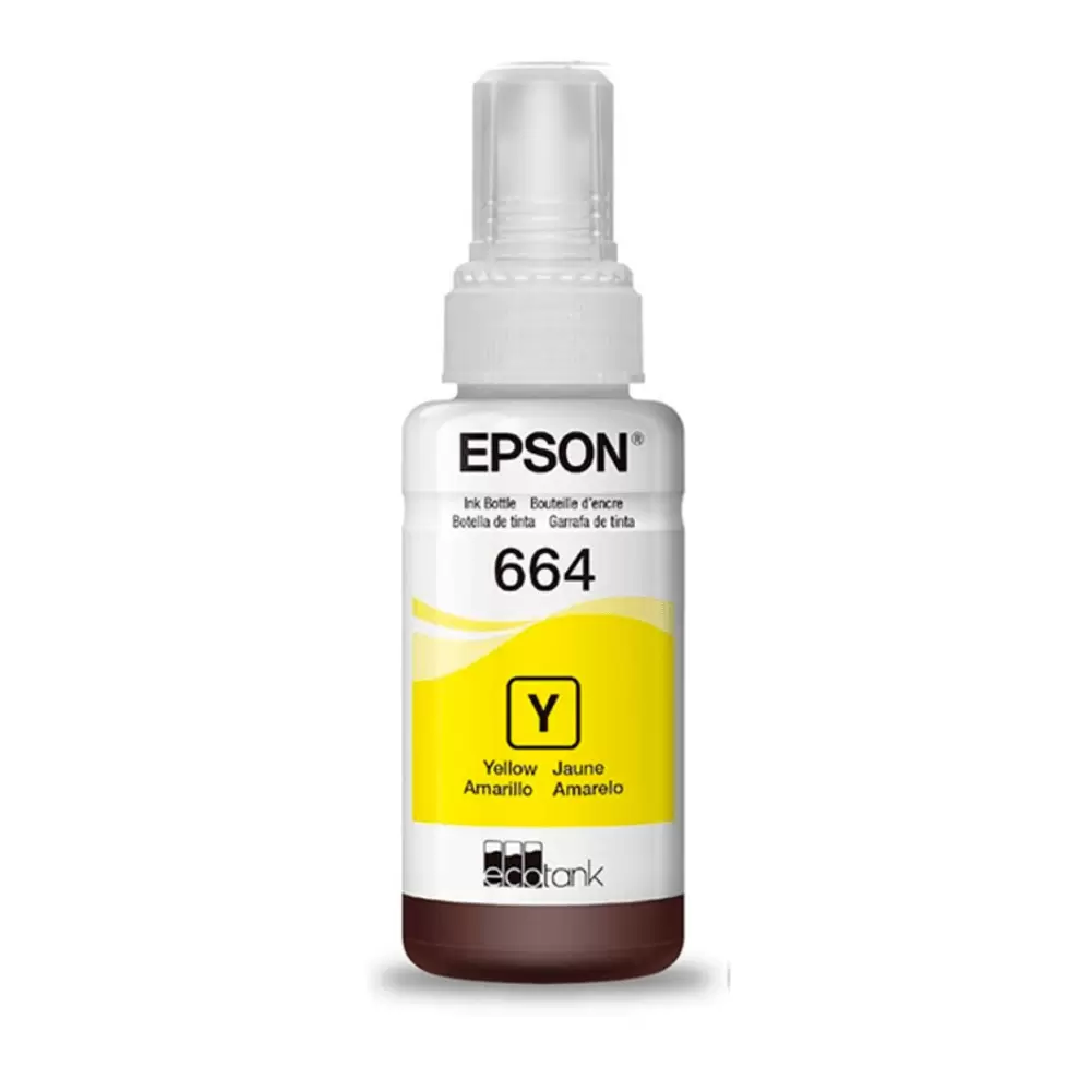 Tinta Epson 664 original amarillo