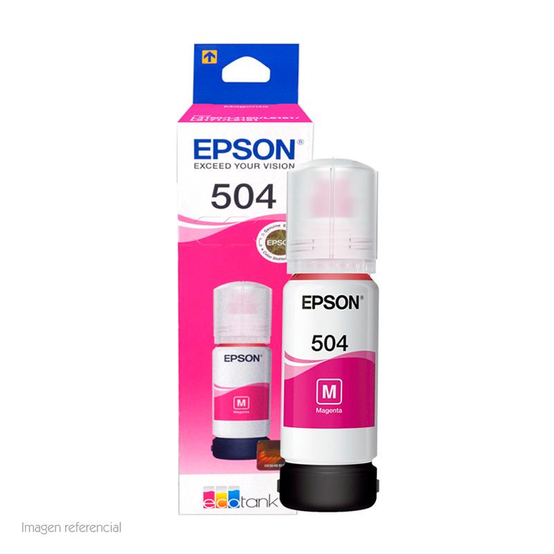 Tinta Epson 504 original Magenta
